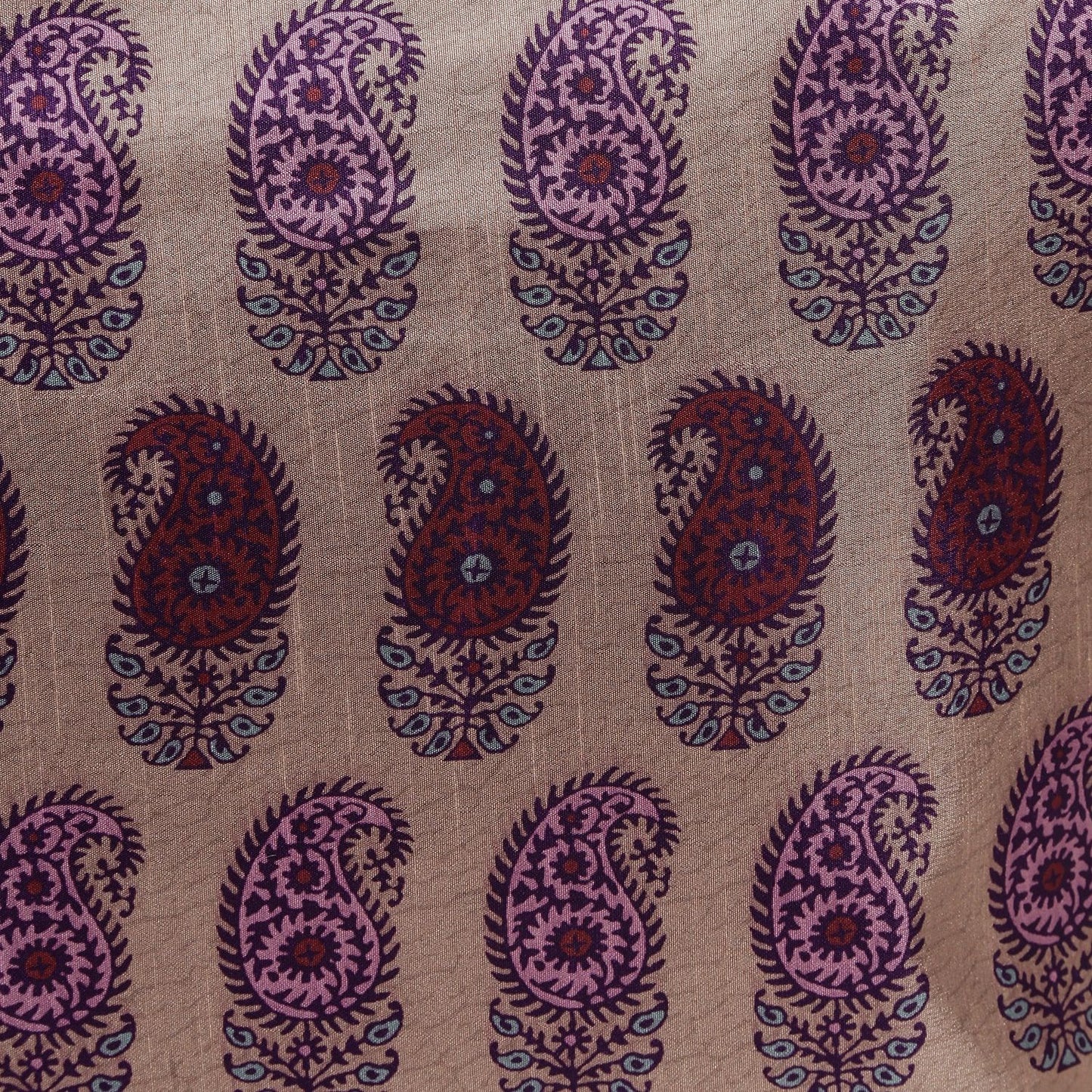 Swayam Ethnic Fashion Silk Shoulder Bag - Brown & Pink