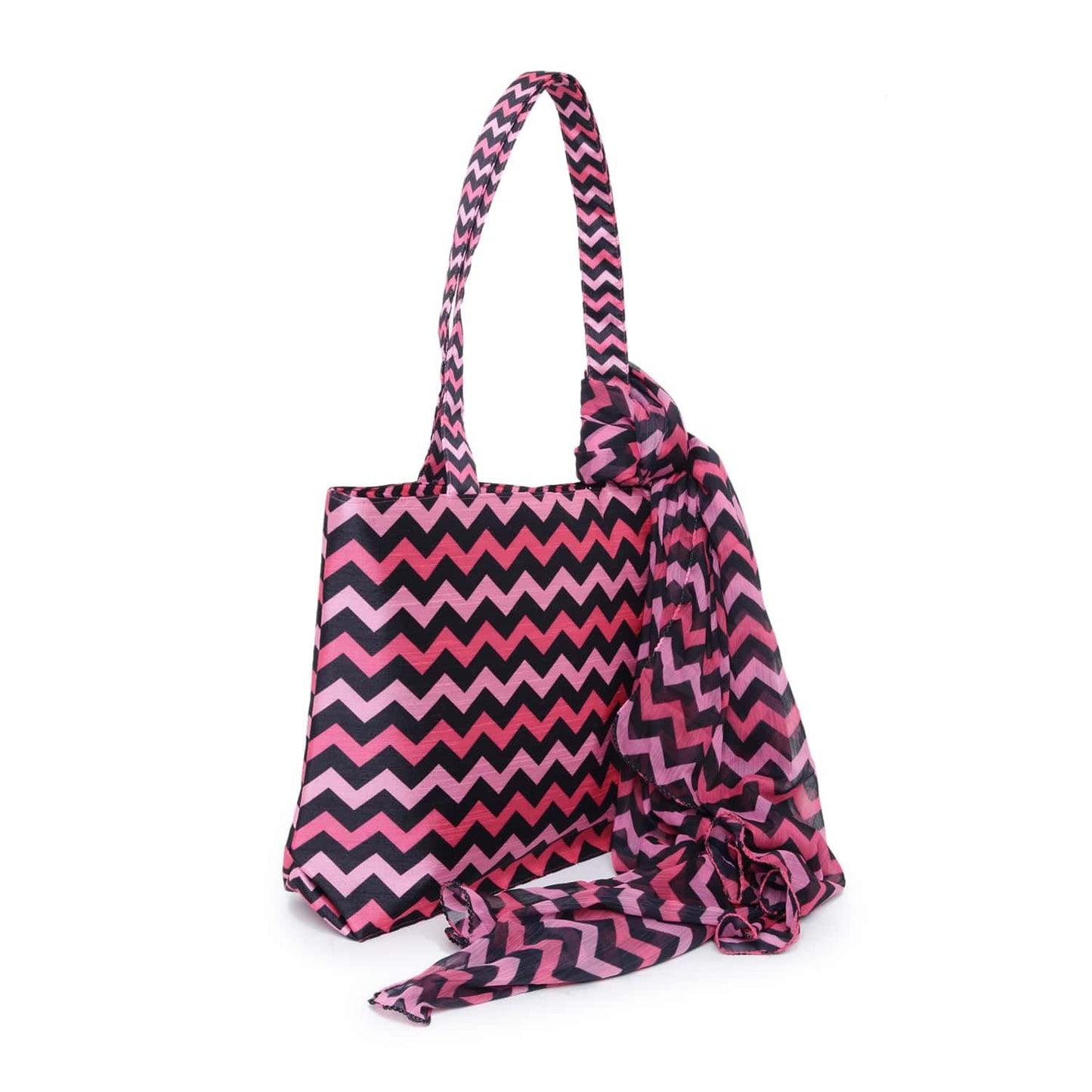 Zestful Zigzag Scarf Bag - SCF-1919
