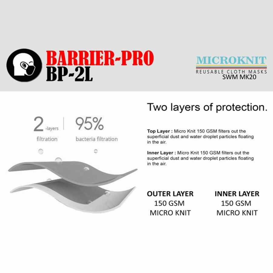 Barrier Pro 2L Mask-5033