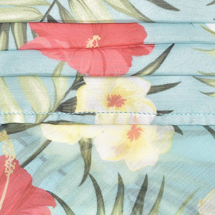 Floral Safety Scarf Mask-5095