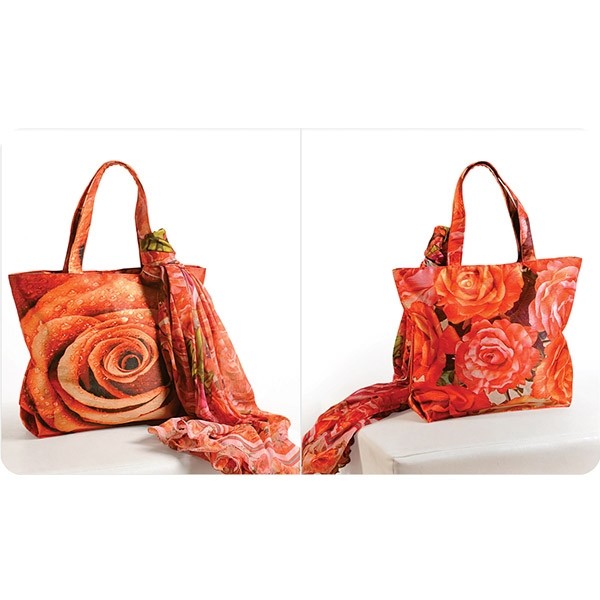 Morning Rose Scarf Bags- SCF-901