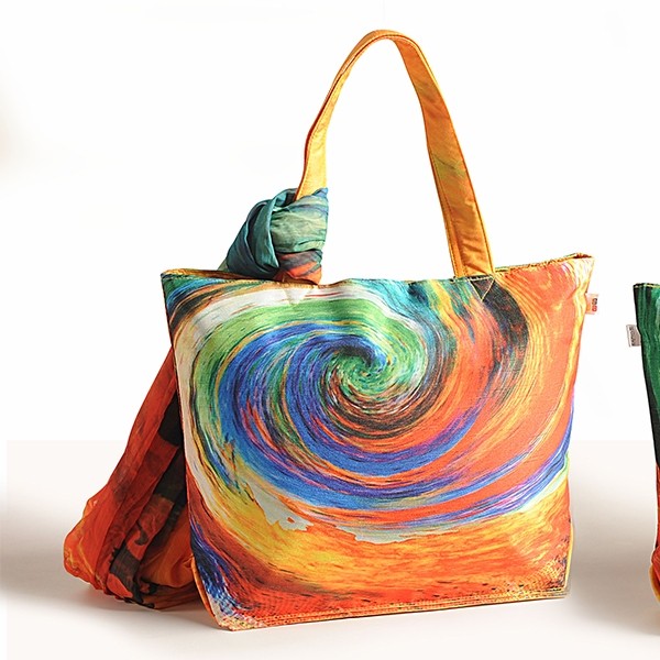 Fashion Galaxy Bags & Scarf – SCF 931