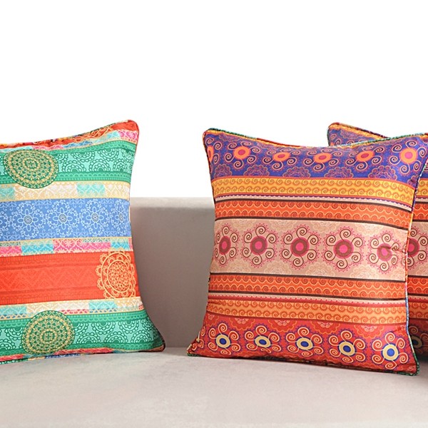 Ethnic Enchant Digital Printed Cushion Covers - DCC – 1212