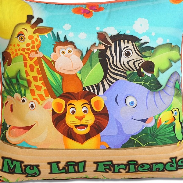 Lil Friends Kids Cushion Cover- KCC-104