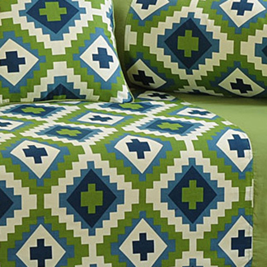 Ravishing Class Shades of Paradise Diwan set: 1408