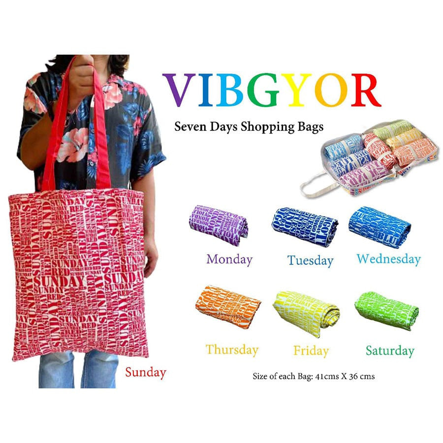 Weekday Bag - One bag for each day