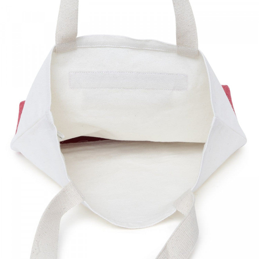 Felt Canvas Weekday Shopping Bag