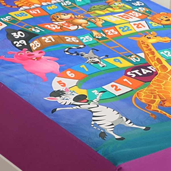 Board Game Single Bed Sheet SKB-194