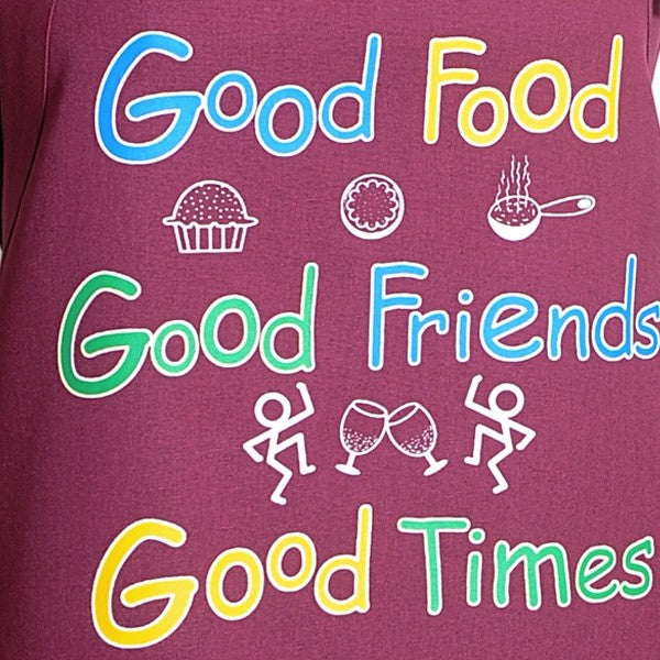 Good Food Graffiti Apron- APG-G001