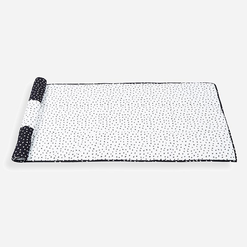 Black & White Beauty Yoga Mat- 2302