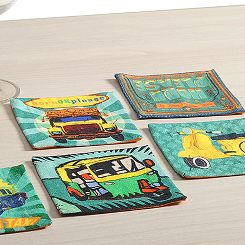 Horn Please Coaster Sets-7451