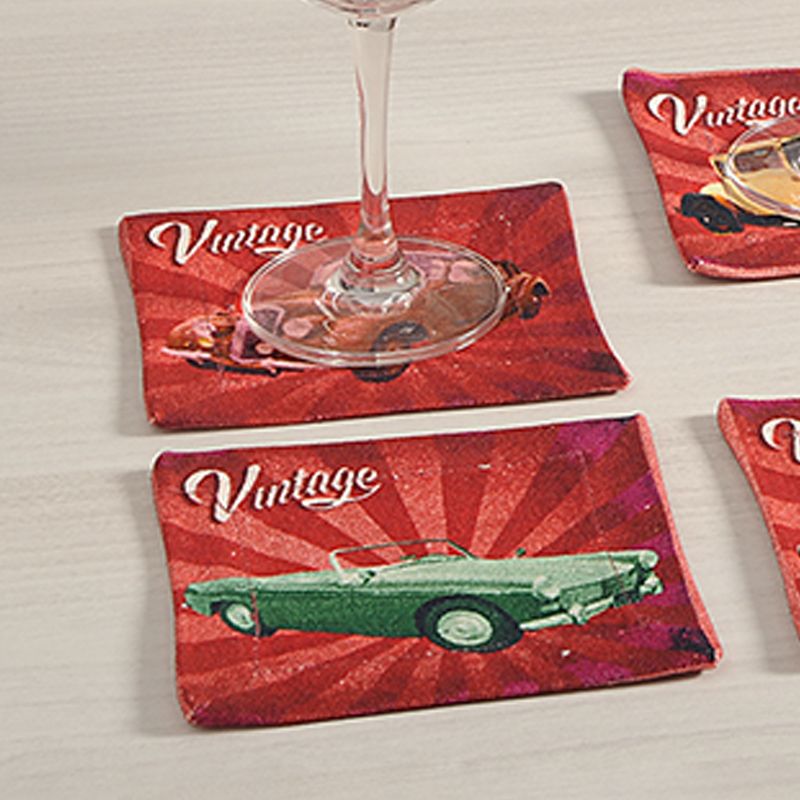 Vintage Luxury Coaster Set- 7462