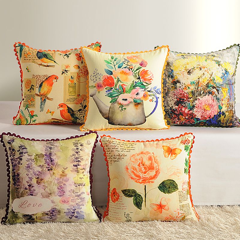 Casement Printed Cushion Covers - 2382 (Set of 5)