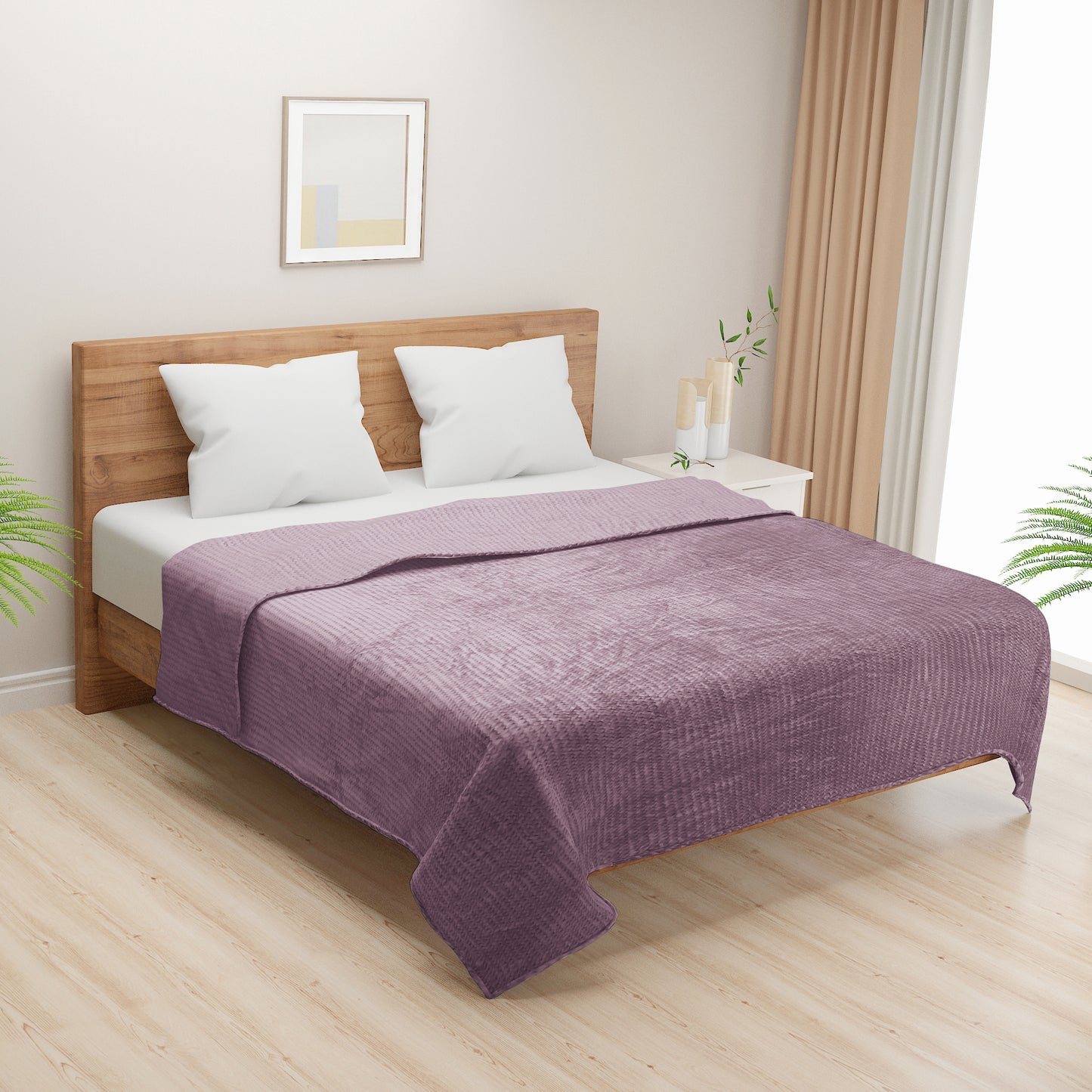 Lavender Plush Premium Mink - Ultra-Soft Luxury Dohar