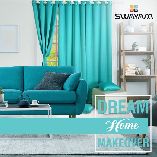 Add Luxury To Space with Blackout Reversible Curtains