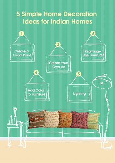 5 Simple Home Decoration Ideas for Indian Homes