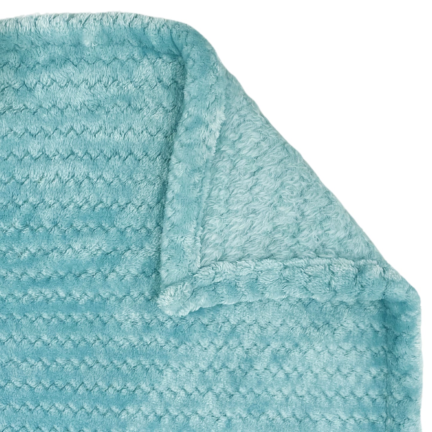 Aqua Blue Premium Mink - Ultra-Soft Luxury Dohar