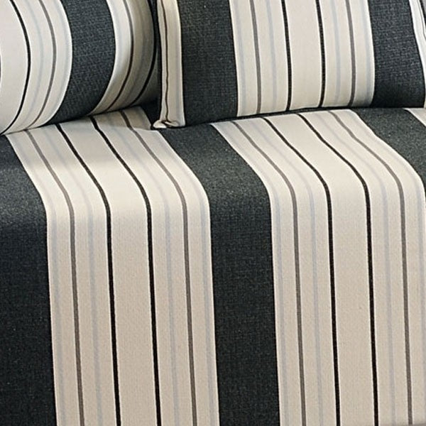 Grey White Linea Diwan Set- 1602