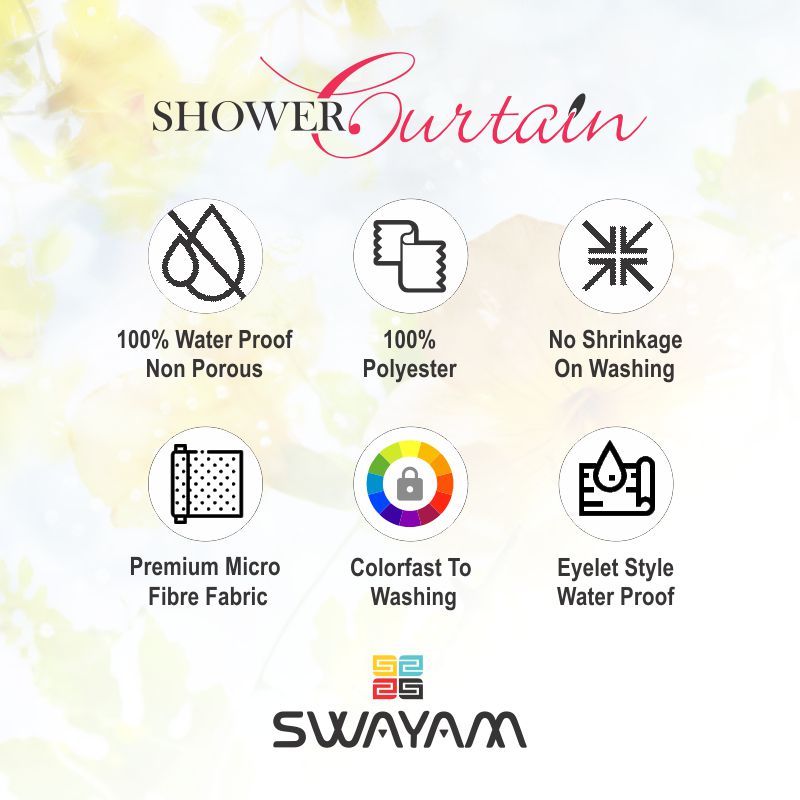 DUCK SHOWER CURTAINS- 5607