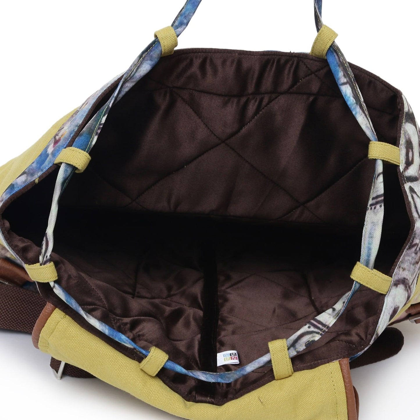 Organic Fashion Swayam Canvas Cotton Back Pack - Green