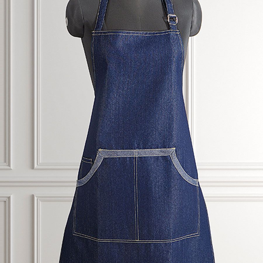 Denim Chef Charm Apron - CHEF01-6