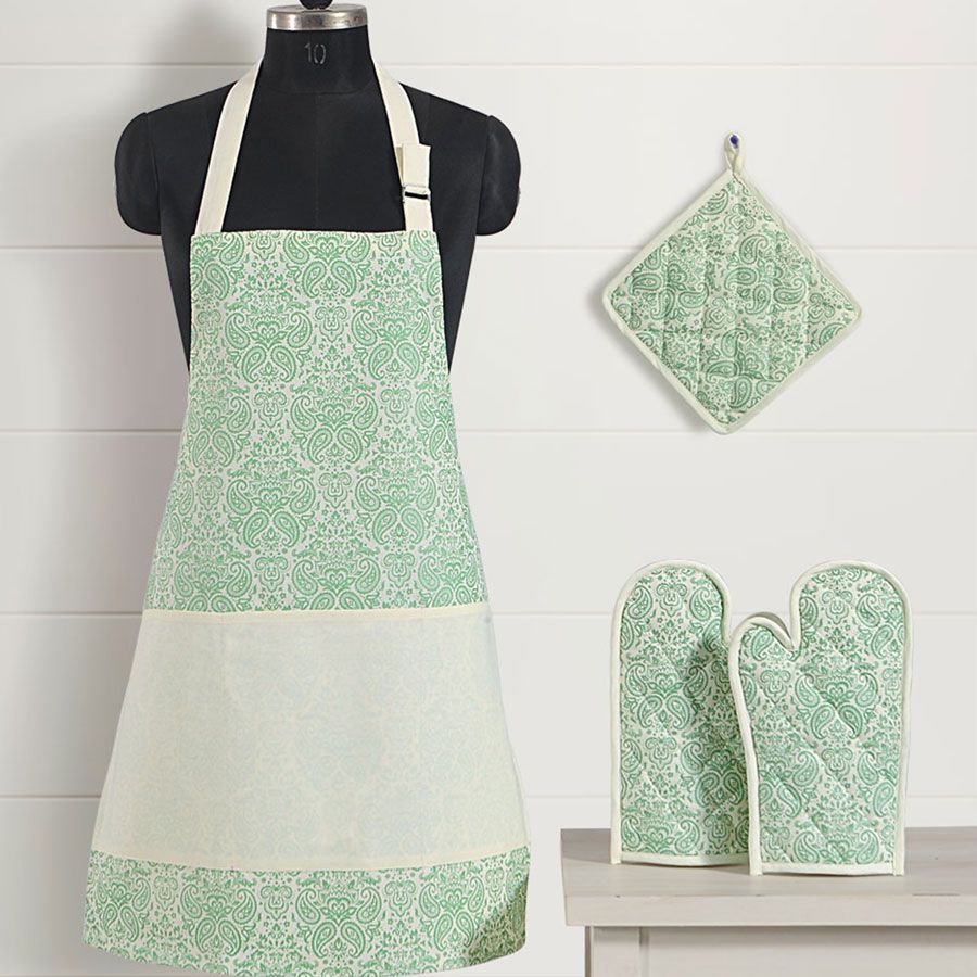 Kitchen Rocker Heritage Apron Sets - AHT-4703