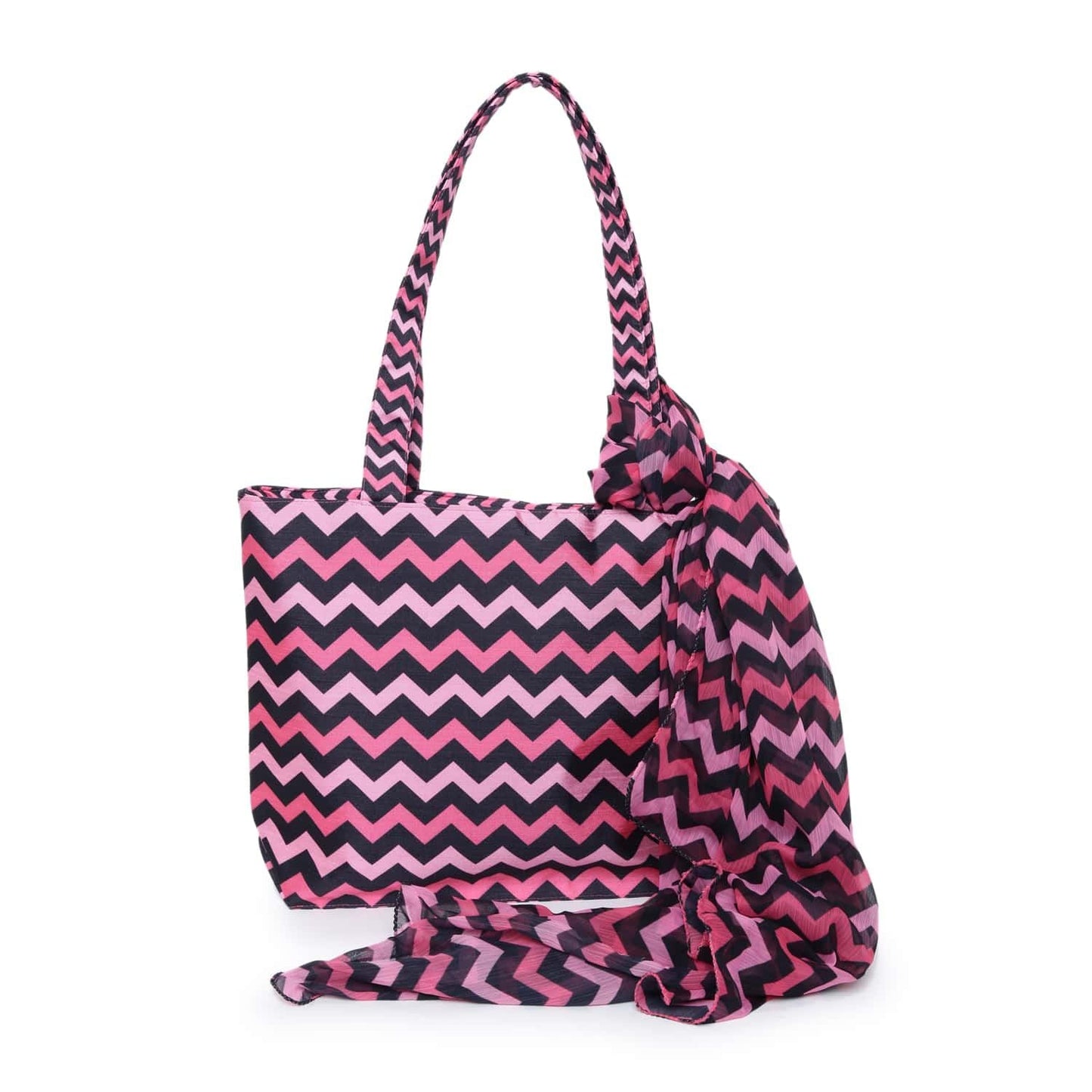 Zestful Zigzag Scarf Bag - SCF-1919