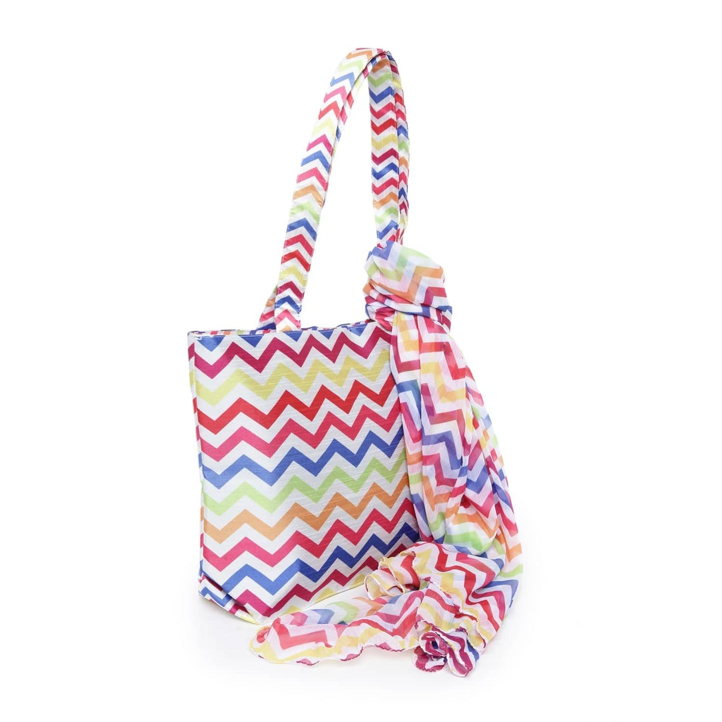 Zigzag Beauty Scarf Bag - SCF-1922
