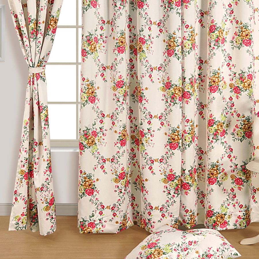 Floral Valley Sigma Curtains -15002