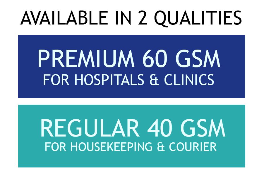 Personal Protective Equipment Kit in Taffeta,Regular 60 GSM for Housekeeping & Courier