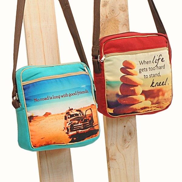 Life Road Satchel Bags- KSD02-1019