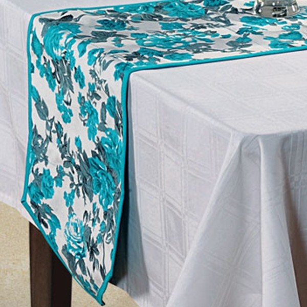 Aqua Aroma Table Runner- 2711