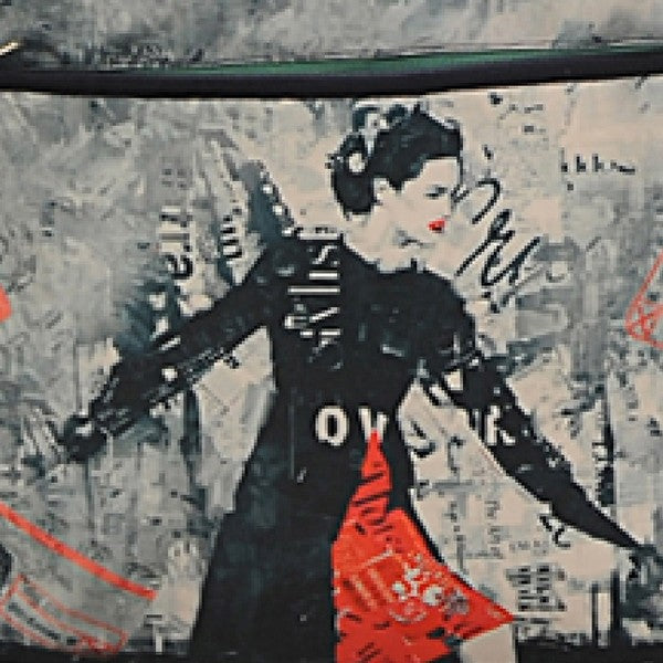 Grey Girl IPad Satchel - IPD01-1