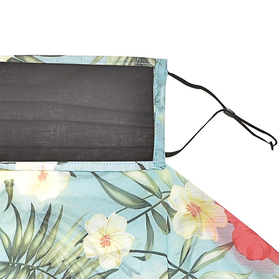 Floral Safety Scarf Mask-5095