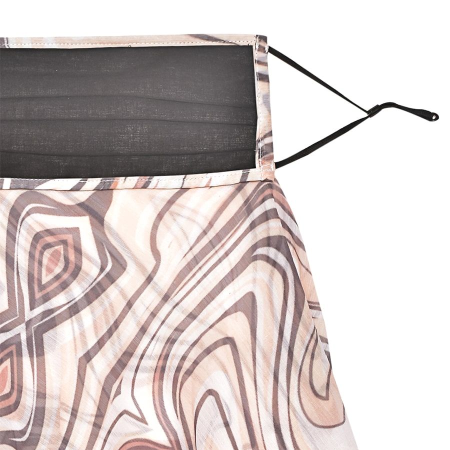 Delicate Security Scarf Mask-5102