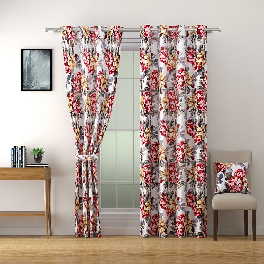 Floral Charm Omega Curtains - 3746