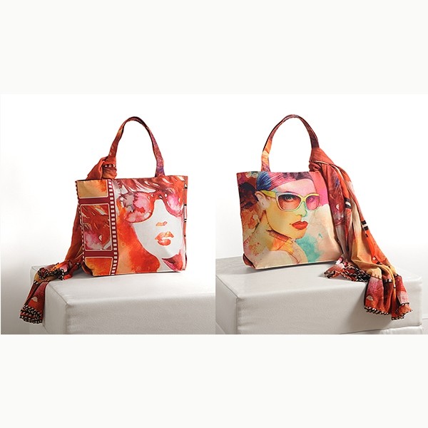 Colorful Girl Scarf Bags- SCF-911