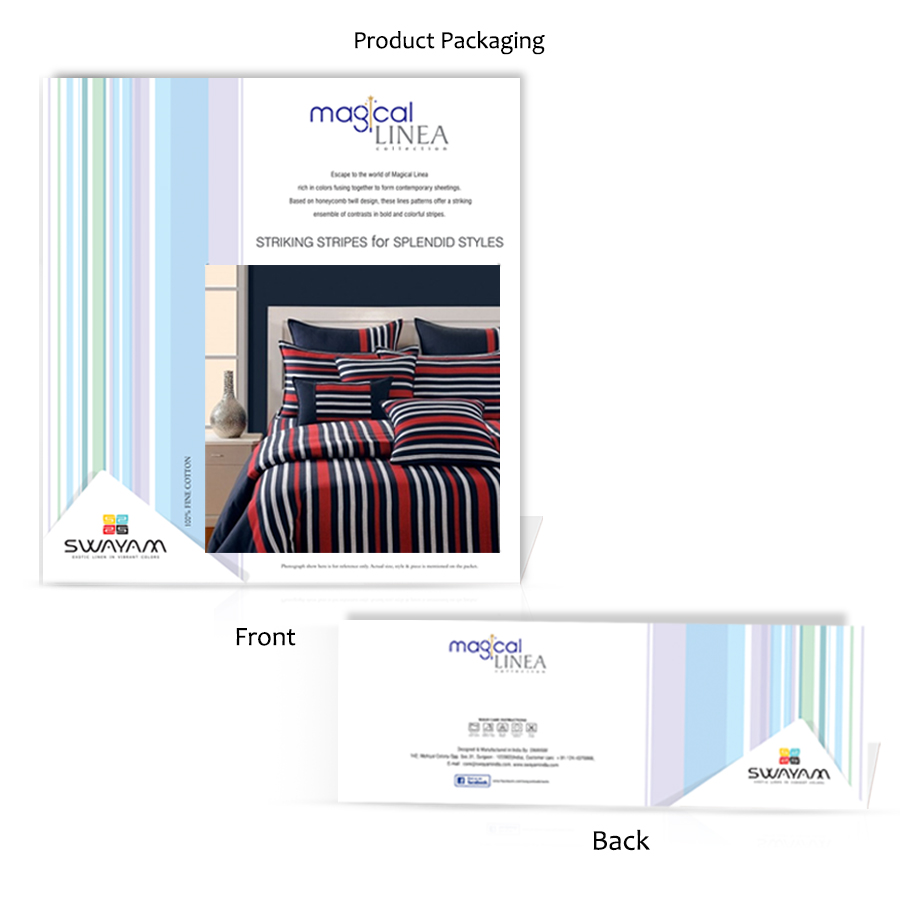 RITZY CORAL BED SHEET- MAGICAL LINEA/ D.NO. 1501