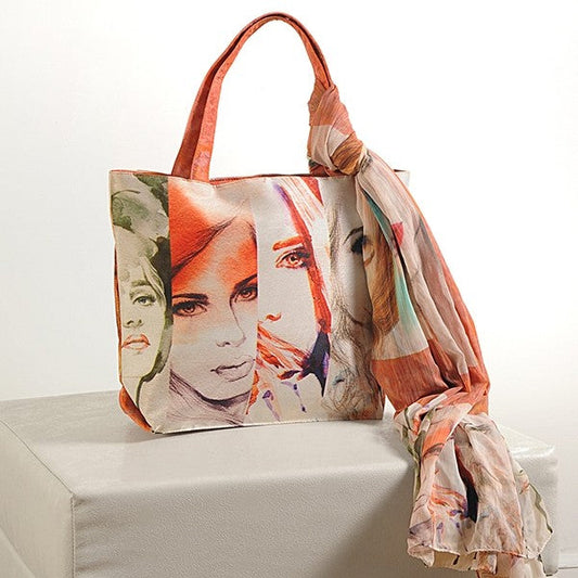 Photo Effect Scarf Bags – SCF-917