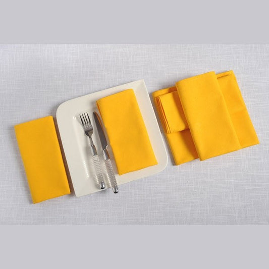 Yellow Dinner Napkin Set – Mango