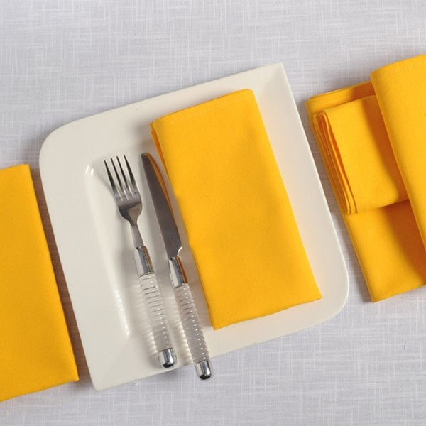 Yellow Dinner Napkin Set – Mango