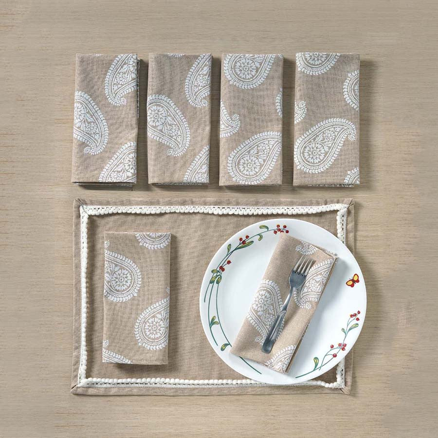 Happy Meal Printed Rectangular Table Linen-10505