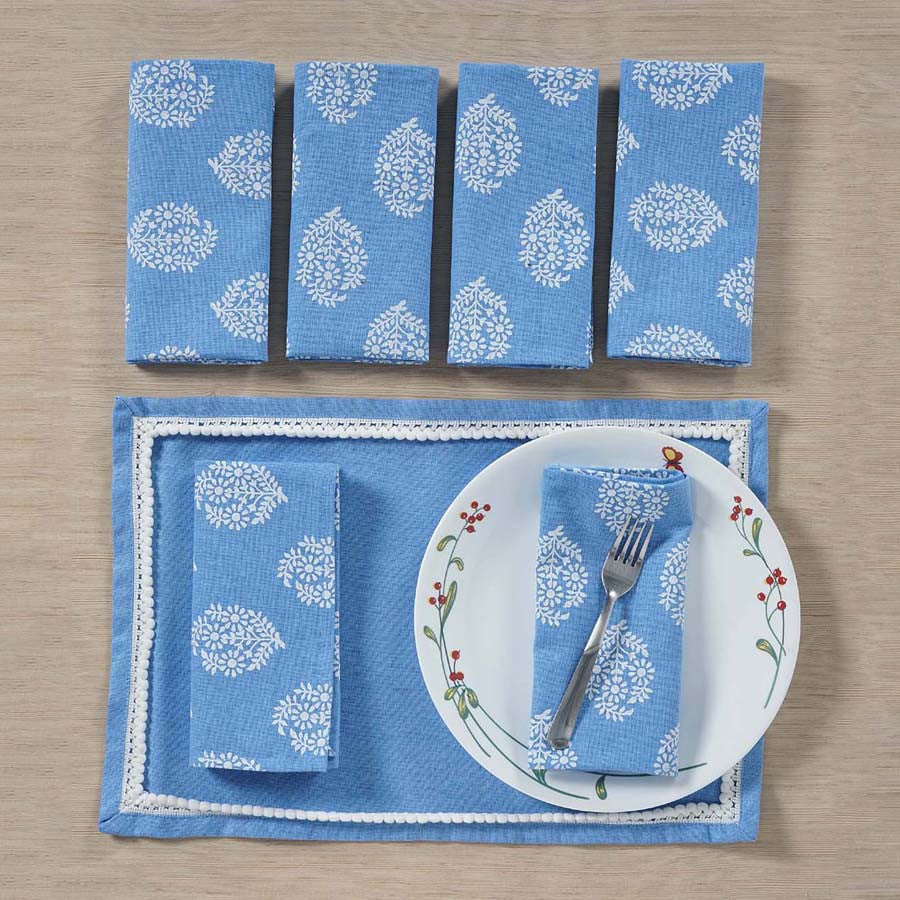 Royal Feast Printed Rectangular Table Linen-10506