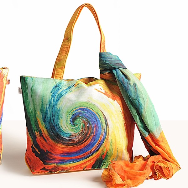 Fashion Galaxy Bags & Scarf – SCF 931