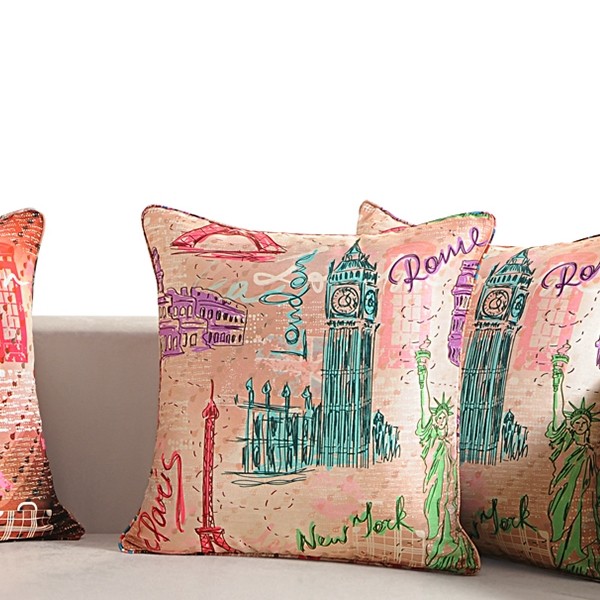 Wonder World Digital Printed Cushion Covers - DCC – 1201