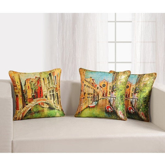 River Digital Printed Cushion Cover- DCC- 1107
