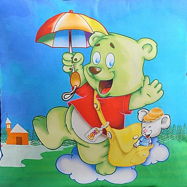 Dancing Teddy Kids Cushion Covers- KCC-131