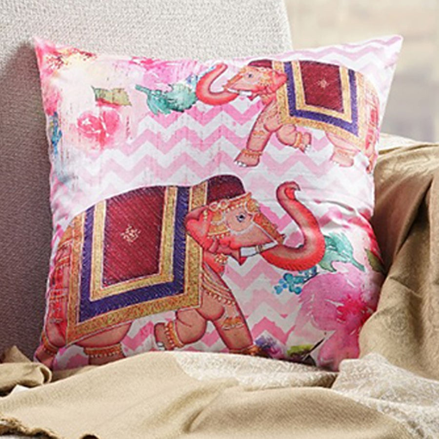 Digital Printed Dupion Cushion Covers-5271