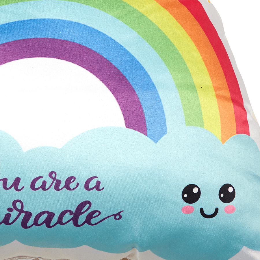 RAINBOW SHAPED DIGITAL CUSHION COVER