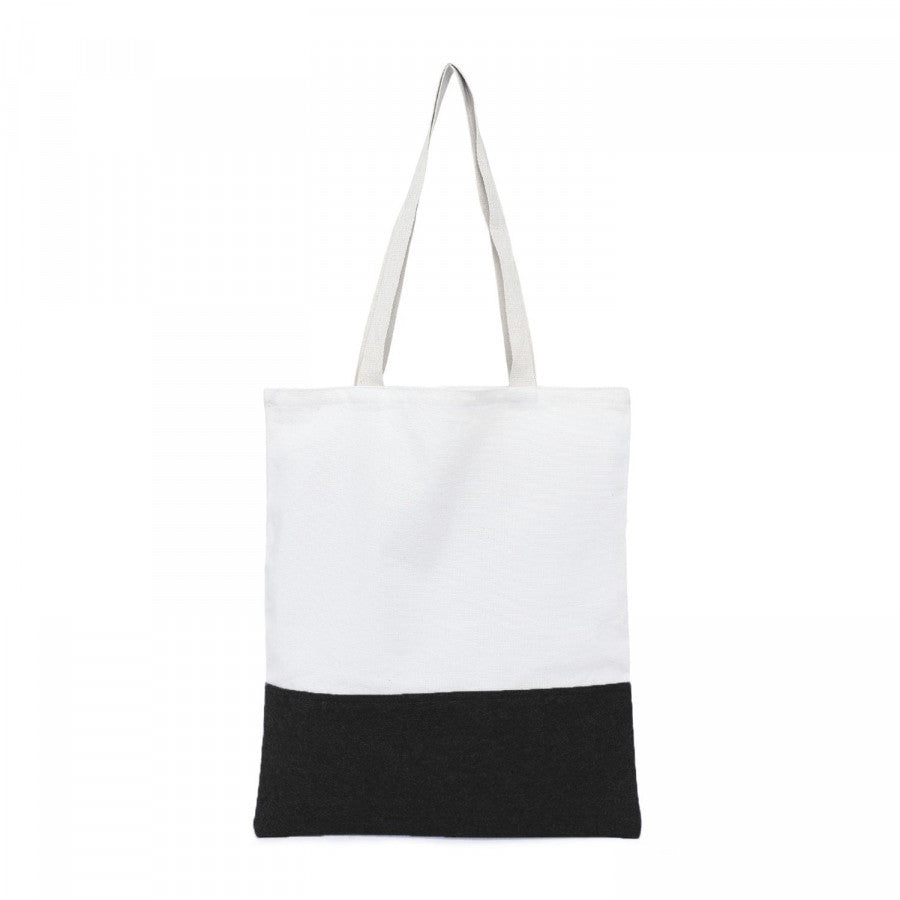 Felt Canvas Weekday Shopping Bag